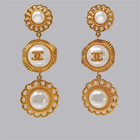 chanel drop earrings 2019|chanel earrings the real.